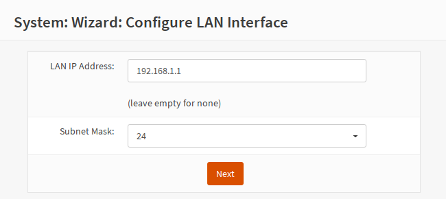 LAN-Schnittstelle konfigurieren